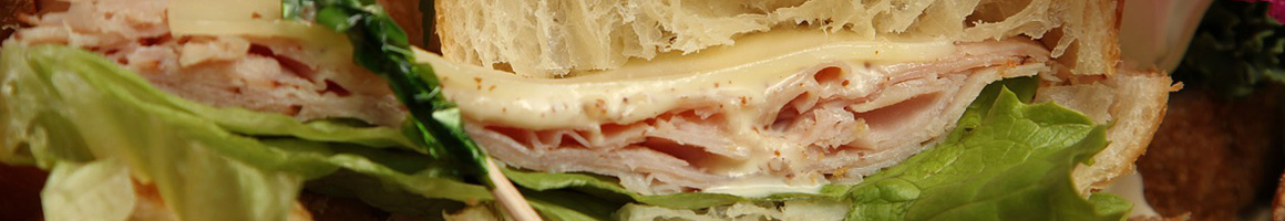 Eating Deli Sandwich Cafe at Houston City Deli & Cafe restaurant in Houston, TX.